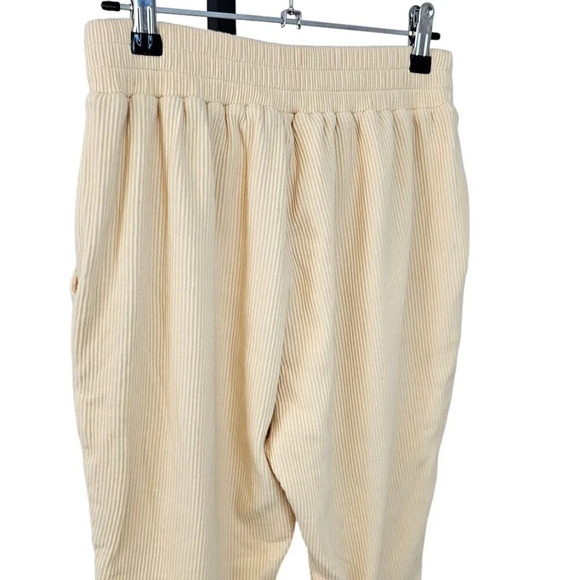 Bo+Tee Womens Slow It Down  Ribbed Lined Joggers Size Small High Rise - Picture 6 of 8